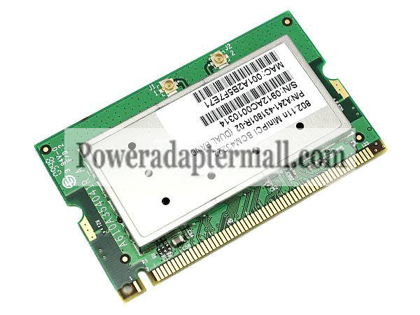 Broadcom BCM43222 4322 mini-PCI Wireless Wifi Card 802.11a/b/g/